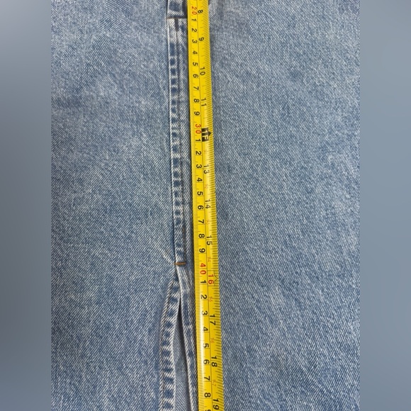 Tanya Taylor Christina Denim Midi Skirt - Picture 8 of 11